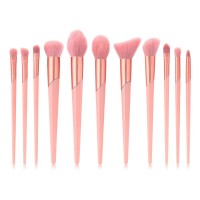 11pcs Professional Makeup Brushes Tools Set Make Up Brush Tools Kits For Eyeshadow Eyeliner Cosmetic Brushes